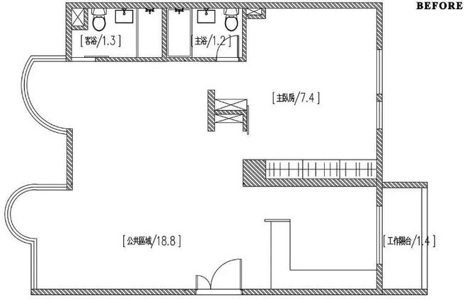 退休夫妇的惬意生活116㎡一居室全屋耐看又治愈稳重又大方(图1)